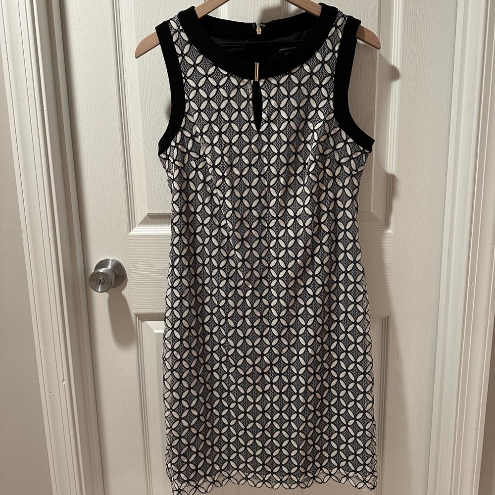 Tommy Hilfiger Keyhole Neck Shift Dress-size 10